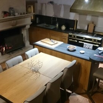 cuisine bois sur mesure à Distré près de Saumur dans le Maine-et-Loire 49